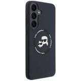 Husa de protectie Karl Lagerfeld compatibil cu Samsung Galaxy S26 FE, Negru