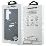 Husa de protectie Karl Lagerfeld compatibil cu Samsung Galaxy S26 FE, Negru