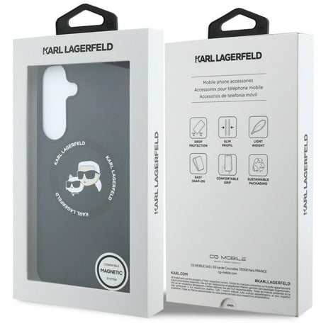 Husă Karl Lagerfeld pentru Samsung Galaxy S26 FE, neagră