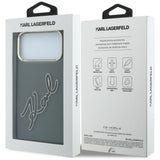 Husa de protectie Karl Lagerfeld compatibil cu iPhone 17 Pro Max / iPhone 18 Pro Max, Negru