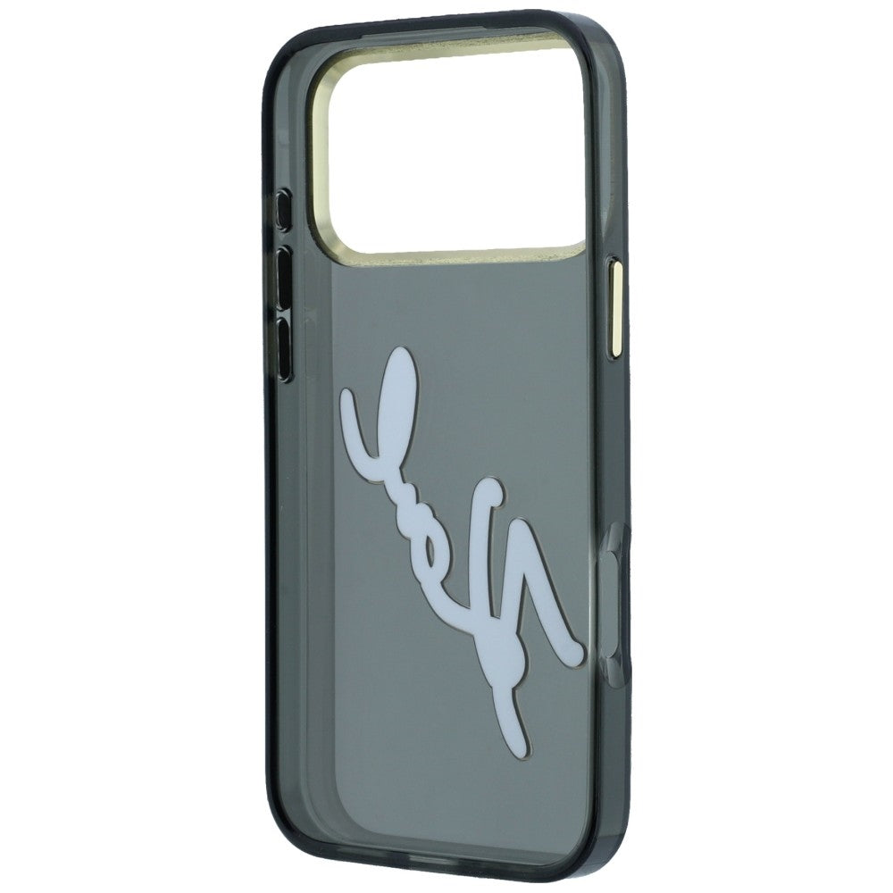 Husa de protectie Karl Lagerfeld compatibil cu iPhone 17 Pro Max / iPhone 18 Pro Max, Negru