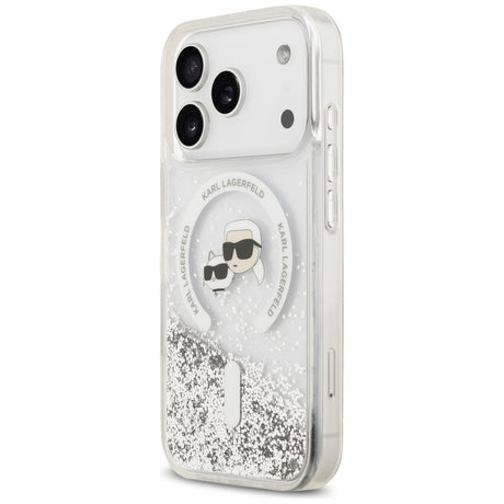 Husa de protectie Karl Lagerfeld compatibil cu iPhone 18 Pro / iPhone 17 Pro, Transparent
