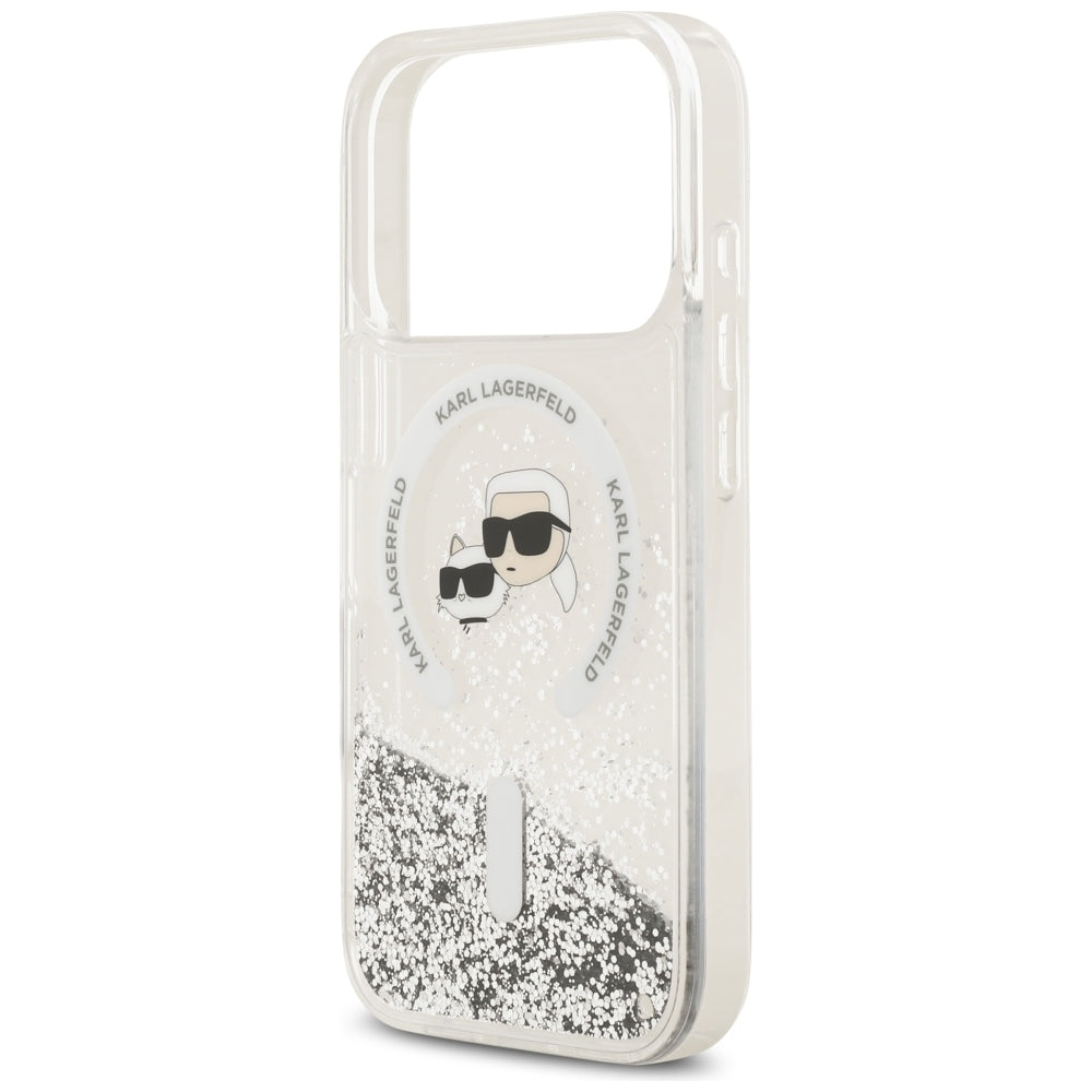 Husa de protectie Karl Lagerfeld compatibil cu iPhone 18 Pro / iPhone 17 Pro, Transparent