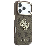 Husa de protectie Guess compatibil cu iPhone 17 Pro / iPhone 18 Pro, Maro