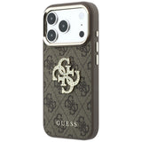 Husa de protectie Guess compatibil cu iPhone 17 Pro / iPhone 18 Pro, Maro