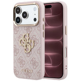 Husa de protectie Guess compatibil cu iPhone 17 Pro Max / iPhone 18 Pro Max, Roz