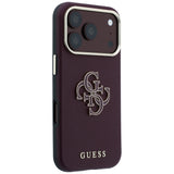 Husa de protectie Guess compatibil cu iPhone 18 Pro / iPhone 17 Pro, Bordo