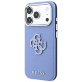 Husa de protectie Guess compatibil cu iPhone 17 Pro Max / iPhone 18 Pro Max, Albastru