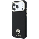 Husa de protectie Guess compatibil cu iPhone 18 Pro / iPhone 17 Pro, Negru