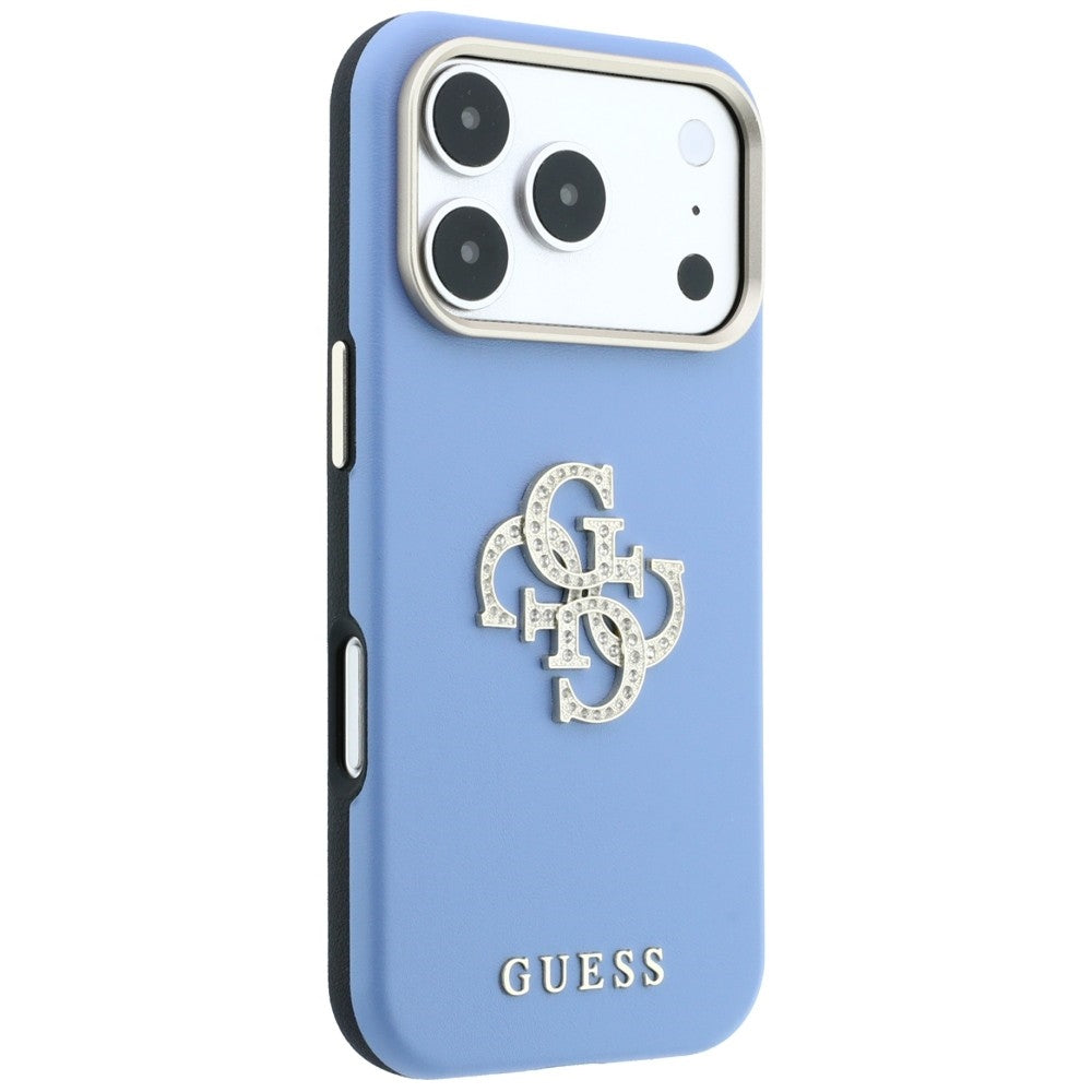 Husa de protectie Guess compatibil cu iPhone 18 Pro Max / iPhone 17 Pro Max, Albastru