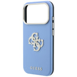 Husa de protectie Guess compatibil cu iPhone 18 Pro Max / iPhone 17 Pro Max, Albastru