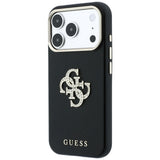 Husa de protectie Guess compatibil cu iPhone 17 Pro Max / iPhone 18 Pro Max, Negru