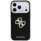 Husa de protectie Guess compatibil cu iPhone 17 Pro Max / iPhone 18 Pro Max, Negru