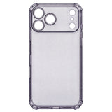 Husa de protectie Techsuit Shockproof Clear Silicone compatibil cu iPhone 18 Pro / iPhone 17 Pro, Gri