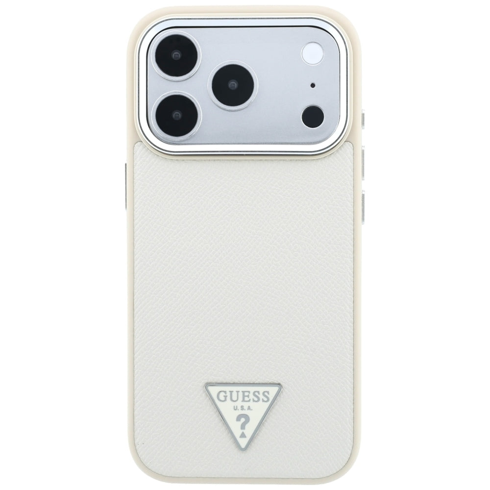Husa de protectie Guess compatibil cu iPhone 17 Pro Max / iPhone 18 Pro Max, Bej
