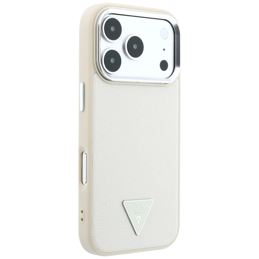 Husa de protectie Guess compatibil cu iPhone 17 Pro Max / iPhone 18 Pro Max, Bej