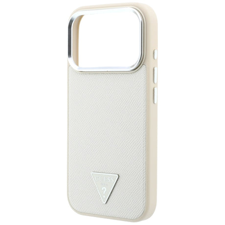 Husa de protectie Guess compatibil cu iPhone 17 Pro Max / iPhone 18 Pro Max, Bej