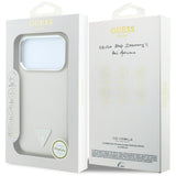 Husa de protectie Guess compatibil cu iPhone 17 Pro Max / iPhone 18 Pro Max, Bej