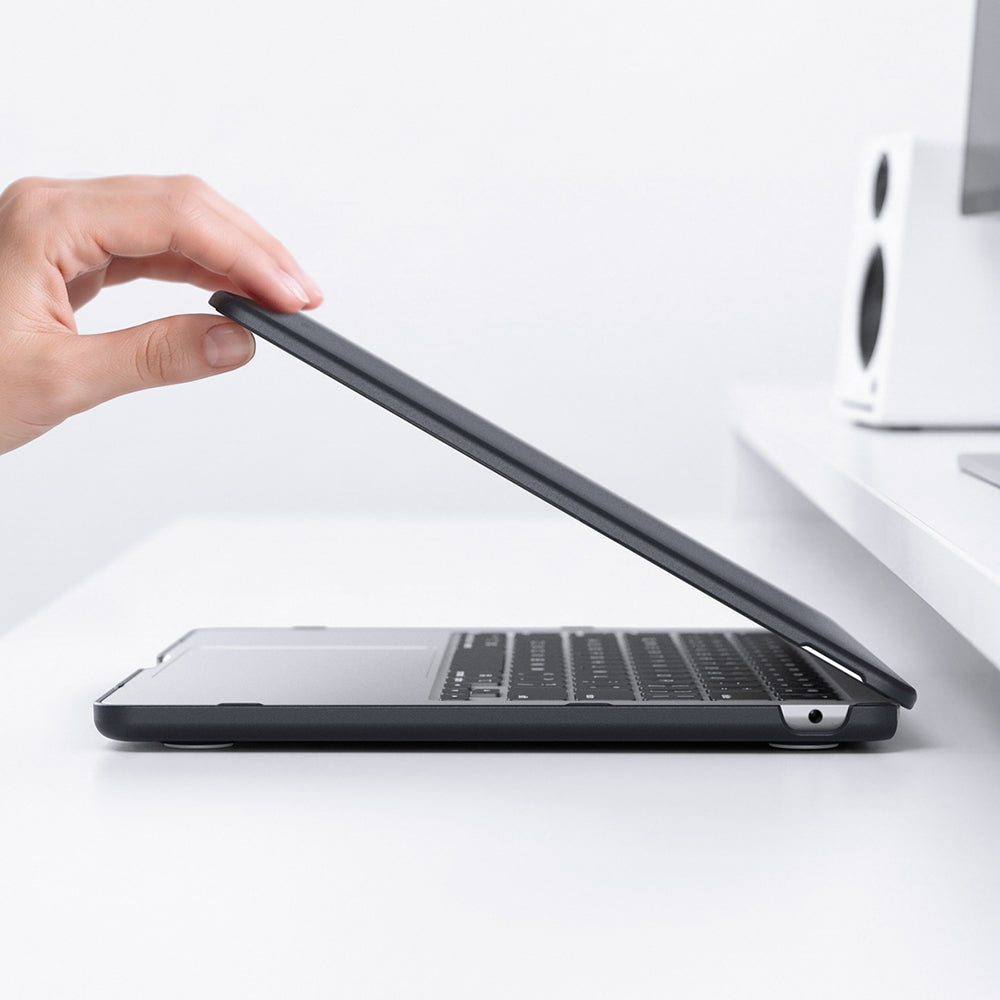 Husa Spigen Nano Pop (ACS11267), MacBook Air 15", Policarbonat, Negru