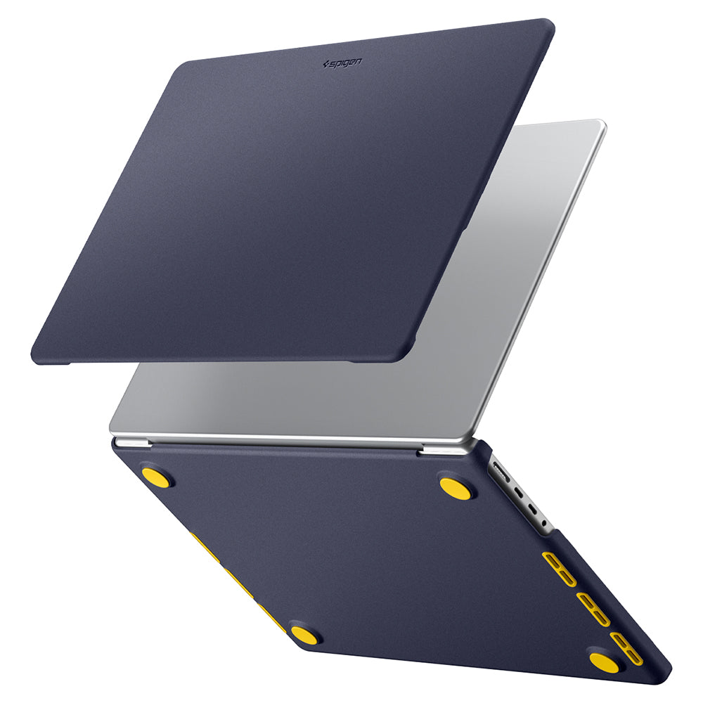 Husa laptop Spigen Nano Pop (ACS11271), MacBook Pro 14", Policarbonat, Albastru