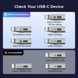 Cablu Ugreen CM556, Type-C to DisplayPort, 8K@60Hz, 1m, Negru