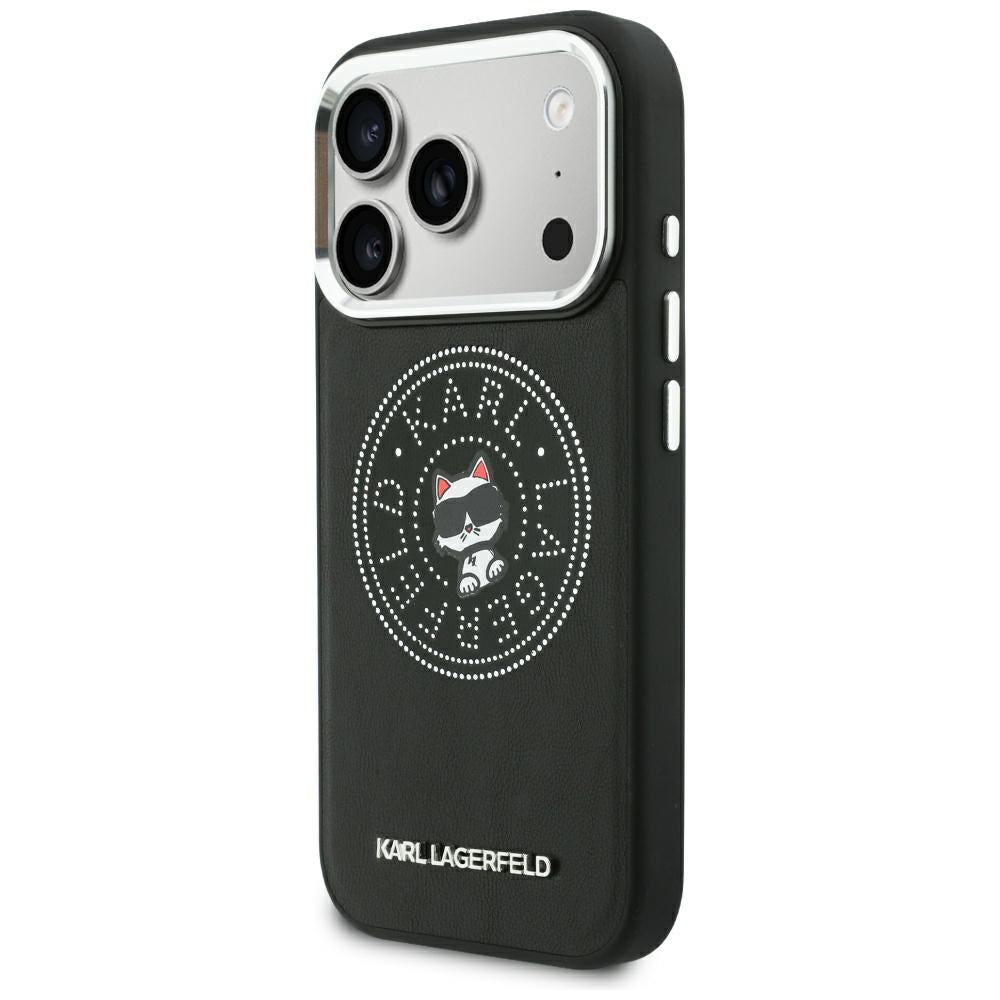 Husa de protectie Karl Lagerfeld compatibil cu iPhone 18 Pro / iPhone 17 Pro, Negru