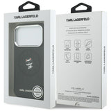 Husa de protectie Karl Lagerfeld compatibil cu iPhone 18 Pro / iPhone 17 Pro, Negru