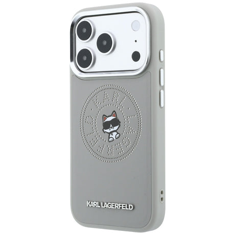 Husa de protectie Karl Lagerfeld compatibil cu iPhone 18 Pro / iPhone 17 Pro, Gri