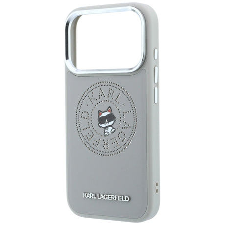 Husa de protectie Karl Lagerfeld compatibil cu iPhone 18 Pro / iPhone 17 Pro, Gri