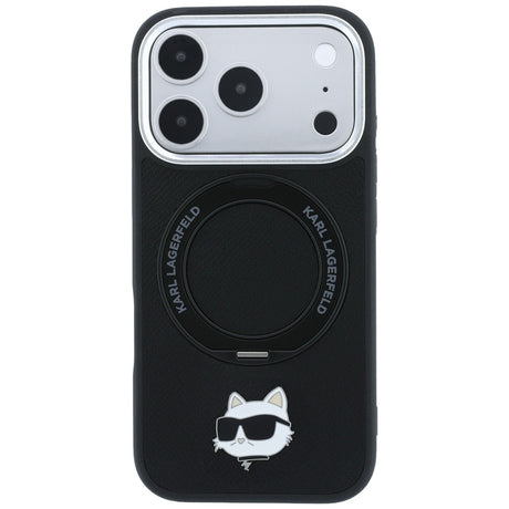 Husa de protectie Karl Lagerfeld compatibil cu iPhone 18 Pro / iPhone 17 Pro, Negru