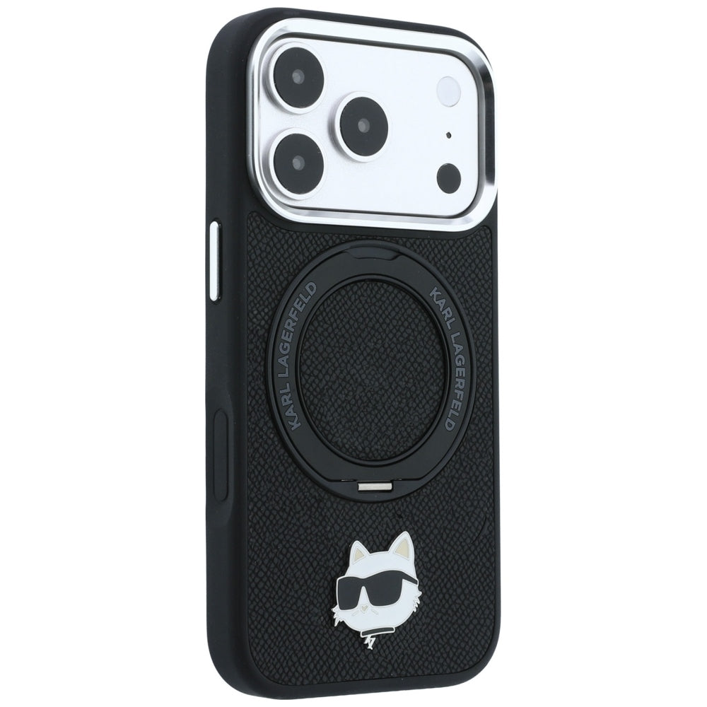 Husa de protectie Karl Lagerfeld compatibil cu iPhone 18 Pro / iPhone 17 Pro, Negru