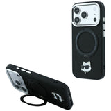 Husa de protectie Karl Lagerfeld compatibil cu iPhone 18 Pro / iPhone 17 Pro, Negru