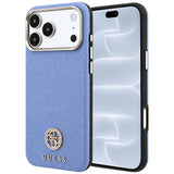 Husa de protectie Guess compatibil cu iPhone 18 Pro / iPhone 17 Pro, Albastru