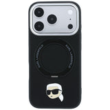 Husa de protectie Karl Lagerfeld compatibil cu iPhone 18 Pro / iPhone 17 Pro, Negru