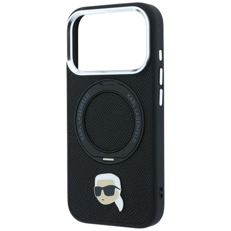 Husa de protectie Karl Lagerfeld compatibil cu iPhone 18 Pro / iPhone 17 Pro, Negru