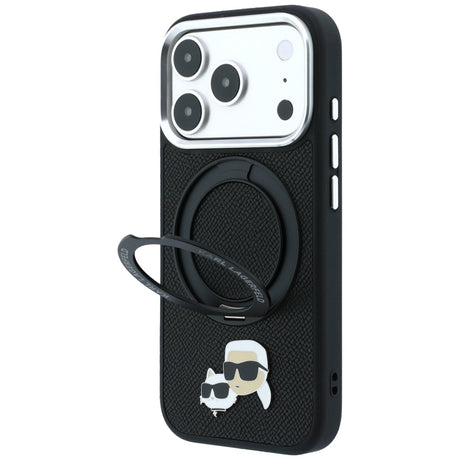 Husa de protectie Karl Lagerfeld compatibil cu iPhone 17 Pro Max / iPhone 18 Pro Max, Negru