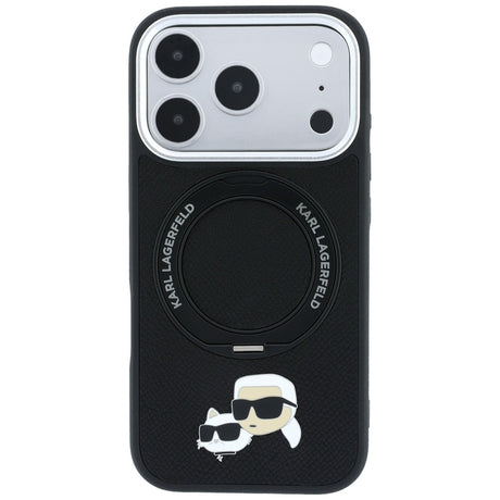 Husa de protectie Karl Lagerfeld compatibil cu iPhone 17 Pro Max / iPhone 18 Pro Max, Negru