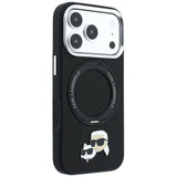 Husa de protectie Karl Lagerfeld compatibil cu iPhone 18 Pro / iPhone 17 Pro, Negru