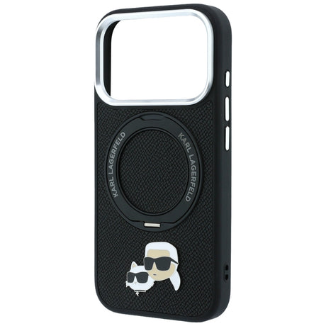 Husa de protectie Karl Lagerfeld compatibil cu iPhone 18 Pro / iPhone 17 Pro, Negru