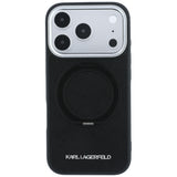 Husa de protectie Karl Lagerfeld compatibil cu iPhone 17 Pro Max / iPhone 18 Pro Max, Negru
