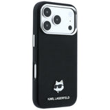Husa de protectie Karl Lagerfeld compatibil cu iPhone 18 Pro Max / iPhone 17 Pro Max, Negru
