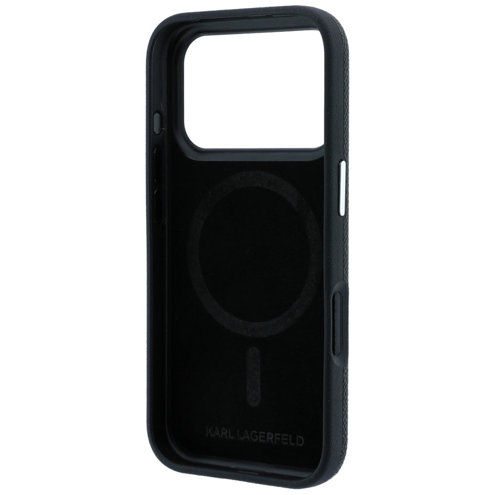 Husa de protectie Karl Lagerfeld compatibil cu iPhone 18 Pro Max / iPhone 17 Pro Max, Negru