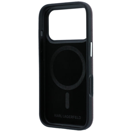 Husa de protectie Karl Lagerfeld compatibil cu iPhone 18 Pro / iPhone 17 Pro, Bordo