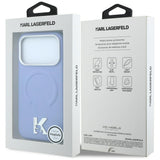 Husa de protectie Karl Lagerfeld compatibil cu iPhone 18 Pro Max / iPhone 17 Pro Max, Albastru