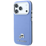 Husa de protectie Karl Lagerfeld compatibil cu iPhone 18 Pro Max / iPhone 17 Pro Max, Albastru
