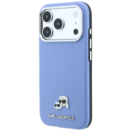Husa de protectie Karl Lagerfeld compatibil cu iPhone 18 Pro Max / iPhone 17 Pro Max, Albastru