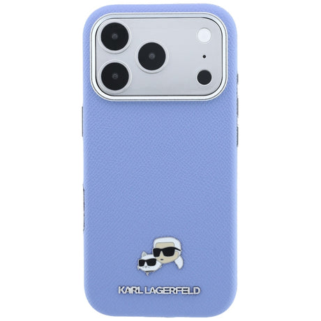 Husa de protectie Karl Lagerfeld compatibil cu iPhone 18 Pro Max / iPhone 17 Pro Max, Albastru