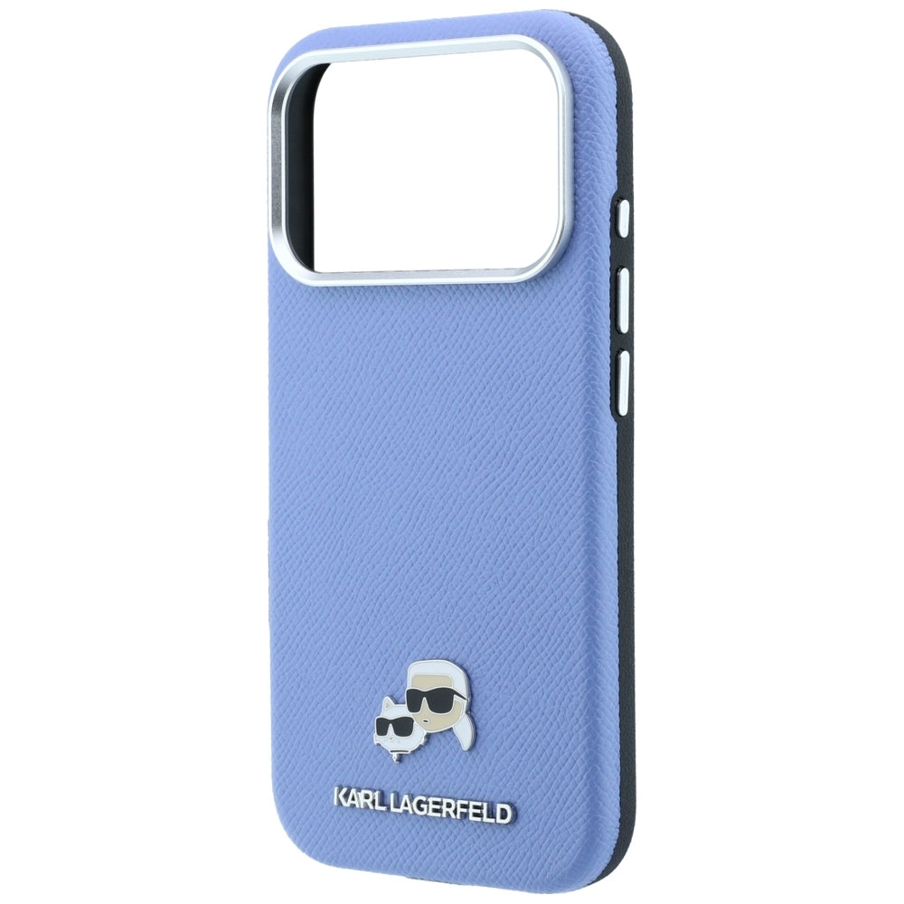 Husa de protectie Karl Lagerfeld compatibil cu iPhone 18 Pro / iPhone 17 Pro, Albastru
