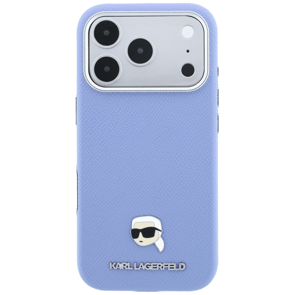 Husa de protectie Karl Lagerfeld compatibil cu iPhone 18 Pro Max / iPhone 17 Pro Max, Albastru
