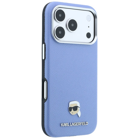 Husa de protectie Karl Lagerfeld compatibil cu iPhone 18 Pro Max / iPhone 17 Pro Max, Albastru